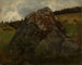 Block of stone in a meadow valley - Hans Thoma — artwork view