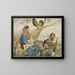 Flight into Egypt - Hans Thoma — framed artwork on a wall