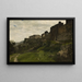 Fragment of defensive walls - Hans Thoma — framed artwork on a wall