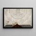 God the Father above the stable - Hans Thoma — framed artwork on a wall