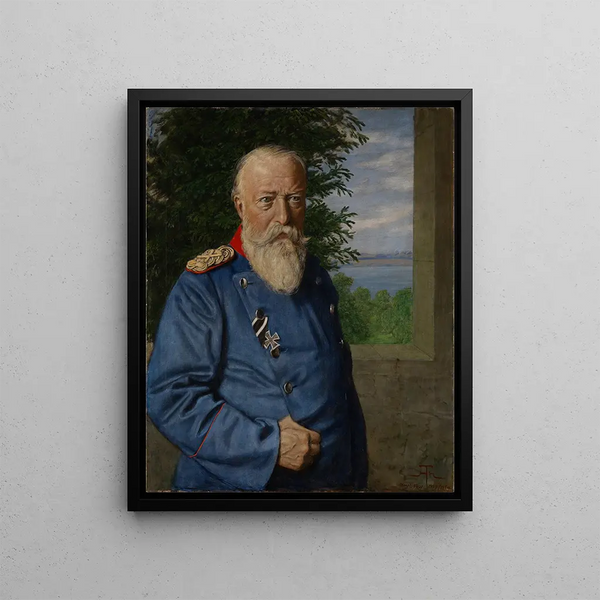 Grand Duke Frederick I of Baden - Hans Thoma — framed artwork on a wall