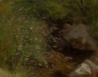 Woman by the water's edge - Hans Thoma — artwork view