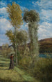 Autumn Day on the Upper Rhine - Hans Thoma — artwork view