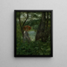 Au soleil - Hans Thoma — framed artwork on a wall