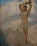 July the god of thunder Thor - Hans Thoma — artwork view