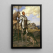 Saint Georges the knight - Hans Thoma — artwork view