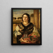 The Gardener - Hans Thoma — framed artwork on a wall