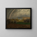 Landscape Painting near Ermatingen - Hans Thoma — framed artwork on a wall