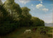 Landscape painting with grazing horses - Hans Thoma — artwork view