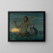 Wake of the Sea - Hans Thoma — framed artwork on a wall