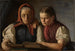 Mother and sister of the artist reading the Bible - Hans Thoma — artwork view
