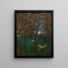 Oliveraie au lac de Garde - Hans Thoma — framed artwork on a wall