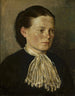 Portrait of the artist's sister Agathe - Hans Thoma — artwork view