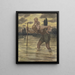 Saint Christopher Painting - Hans Thoma — framed artwork on a wall