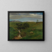 Prairie de la Forêt-Noire - Hans Thoma — framed artwork on a wall