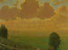 Sunbeam Painting on Sckingen, Black Forest, signed with the artist's initials and dated 1910 - Hans Thoma — artwork view