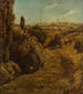 Valley of the Tauber with view of Rothenburg - Hans Thoma — artwork view