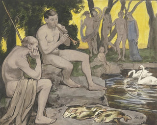 Les Champs Élysées, Nymphes dansantes - Hans Thoma — artwork view
