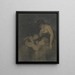The Night - Hans Thoma — framed artwork on a wall