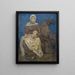 The Rest During the Flight into Egypt - Hans Thoma — framed artwork on a wall