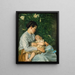 Under the Elderberry - Hans Thoma — framed artwork on a wall
