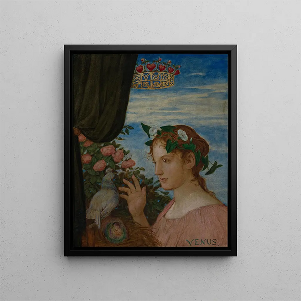 Venus Freya - Hans Thoma — framed artwork on a wall