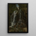 Cascade near Saint-Blasien - Hans Thoma — framed artwork on a wall