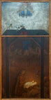 Christmas Triptych Painting Adoration of the Child - Hans Thoma — artwork view