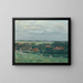 Dutch landscape painting - Hans Tichy — framed artwork on a wall