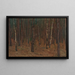 Forest Interior Painting - Hans Tichy — framed artwork on a wall