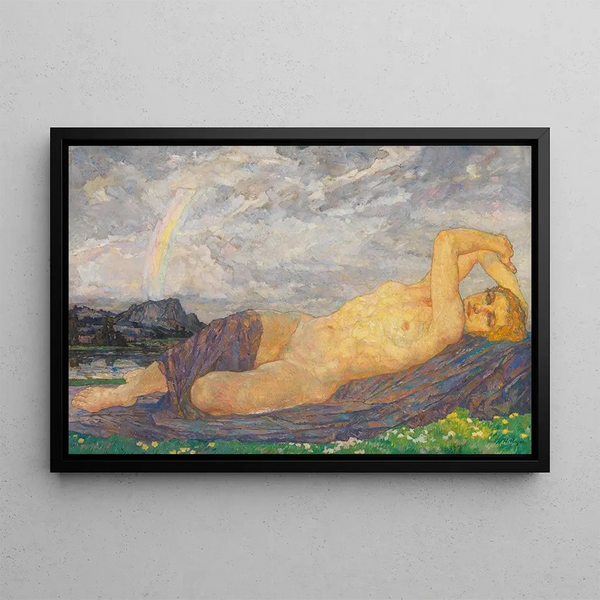 Wake-up - Hans Unger — framed artwork on a wall