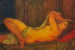 Nude Reclining Painting - Hans Unger — artwork view