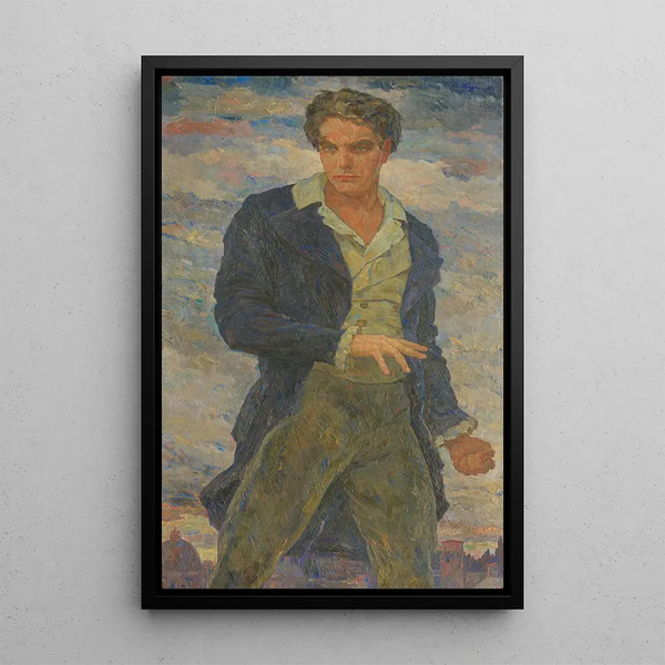 Tino Pattiera en Cavaradossi - Hans Unger — framed artwork on a wall