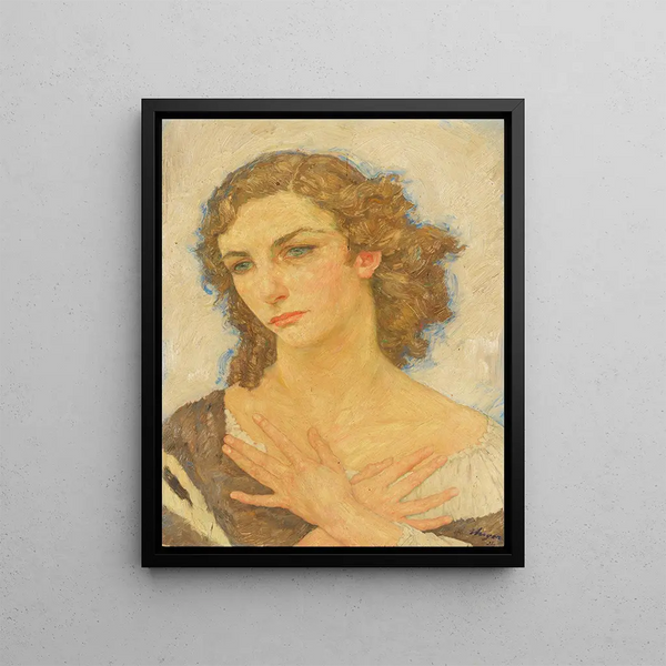 Innocence - Hans Unger — framed artwork on a wall