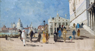 Impression de Venise, Riva degli Schiavoni - Hans von Bartels — artwork view