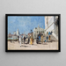 Impression de Venise, Riva degli Schiavoni - Hans von Bartels — framed artwork on a wall