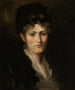 Portrait Painting of Miss zur Westen - Hans von Marées — artwork view