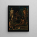 Golden Age II - Hans von Marées — framed artwork on a wall