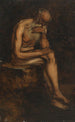 Study of Saint Jerome - Hans von Marées — artwork view