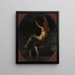 L'enlèvement de Ganymède - Hans von Marées — framed artwork on a wall