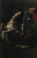 Les Trois Cavaliers II Saint Georges - Hans von Marées — artwork view