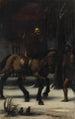 Les Trois Cavaliers II Saint Martin - Hans von Marées — artwork view
