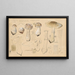 Amanita ampla Pers. 1801 excelsa Fries - Hans Baldung — framed artwork on a wall