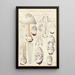 Amanite spadicea Secr version Alba - Hans Baldung — framed artwork on a wall