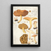 Boletus bovinus L - Hans Baldung — framed artwork on a wall