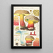 Boletus pachypus Fries - Hans Baldung — framed artwork on a wall