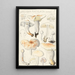 Collybie maculée Schw - Hans Baldung — framed artwork on a wall