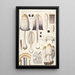 Coprin chevelu Fr - Hans Baldung — framed artwork on a wall