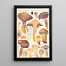 Gomphide visqueux L Fr - Hans Baldung — framed artwork on a wall