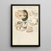 Hydne cirratum - Hans Baldung — framed artwork on a wall